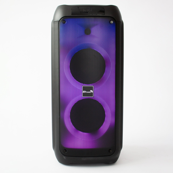 Мобильная акустическая система Eltronic FIRE BOX 800 Watts арт. 20-26 с беспроводным микрофоном, LED-подсветкой и RGB светомузыкой, пультом дистанционного управления